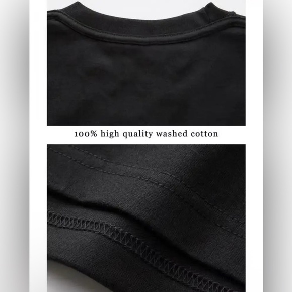 NEW Black Graphic Cotton Tee with Weenietrovert Print - Picture 2 of 2